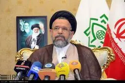 نشست خبری وزیر اطلاعات/تصاویر