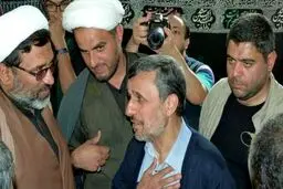 تصاویری از سفر احمدی‌نژاد به خوزستان