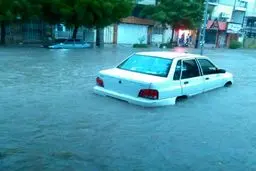 آبگرفتگی خیابان‌های بوشهر/ عکس