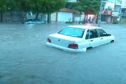 آبگرفتگی خیابان‌های بوشهر/ عکس