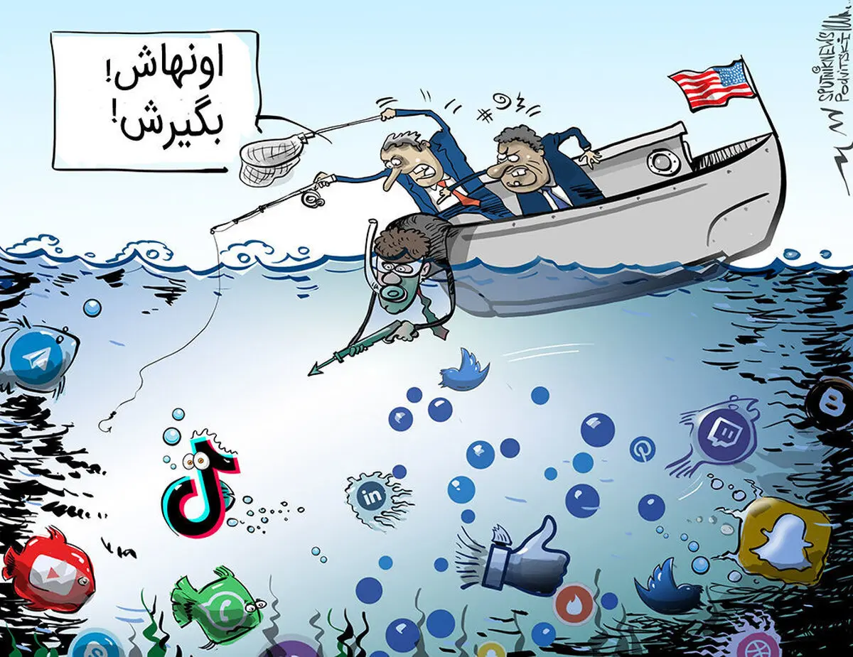 تصمیم قطعی ترامپ بر منوعیت تیک تاک+عکس