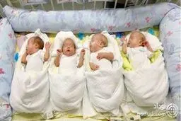 پیرزن ۶۴ ساله ۴ قلو زایید ؛ او ۱۳ بچه دیگر هم دارد ! + عکس