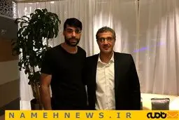 طارمی در اردوی پرسپولیس حاضر شد / عکس