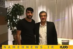طارمی در اردوی پرسپولیس حاضر شد / عکس
