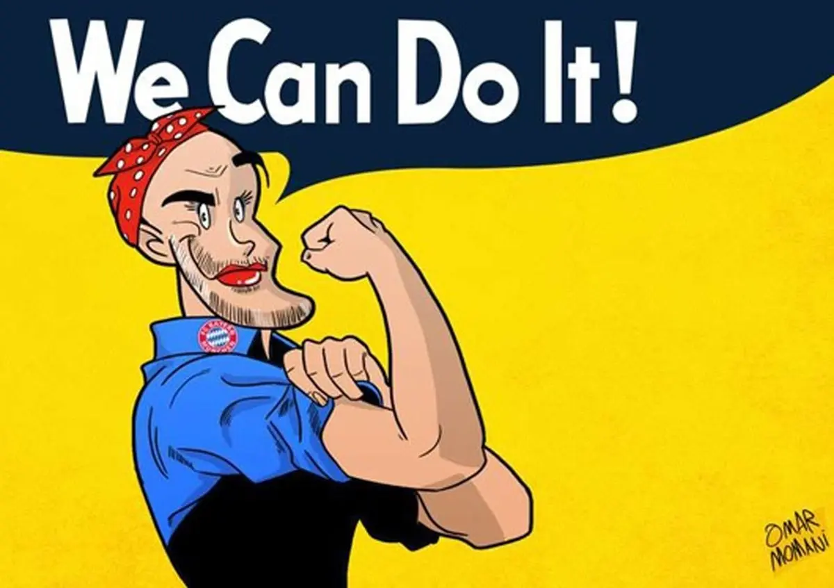 کاریکاتور/ خانم گواردیولا!