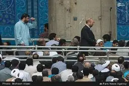 نمایی متفاوت از قالیباف و پسرش/ عکس