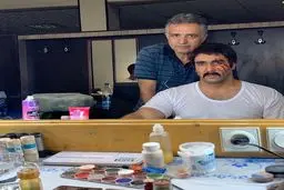 گریم متفاوت پوریا پورسرخ در بازی جدیدش