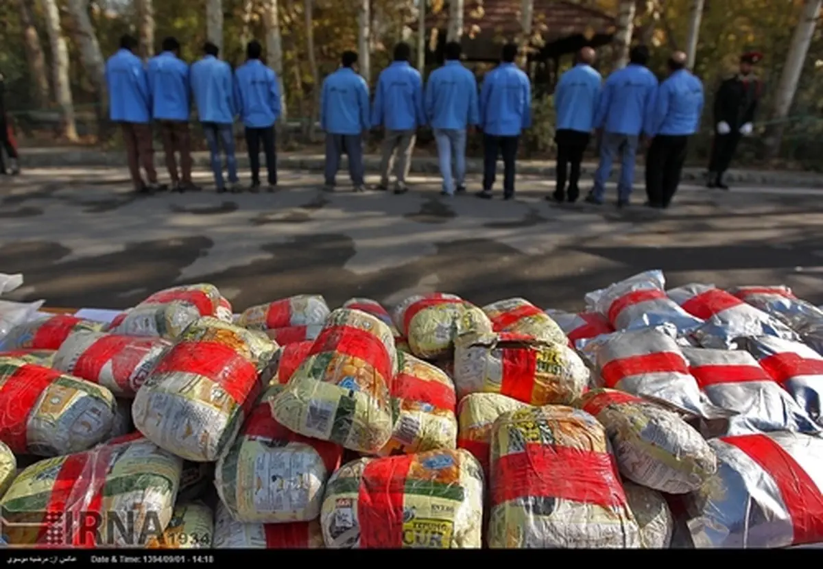 دستگیری باند قاچاق مواد مخدر در تهران/تصاویر