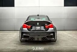چهره وحشی ب‌ام‌و M4 با کیت فوق‌عریض TAG