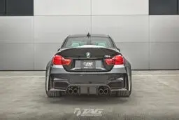 چهره وحشی ب‌ام‌و M4 با کیت فوق‌عریض TAG