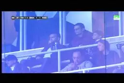 رونالدو و حسرت خوردن از جایگاه ویژه(عکس)