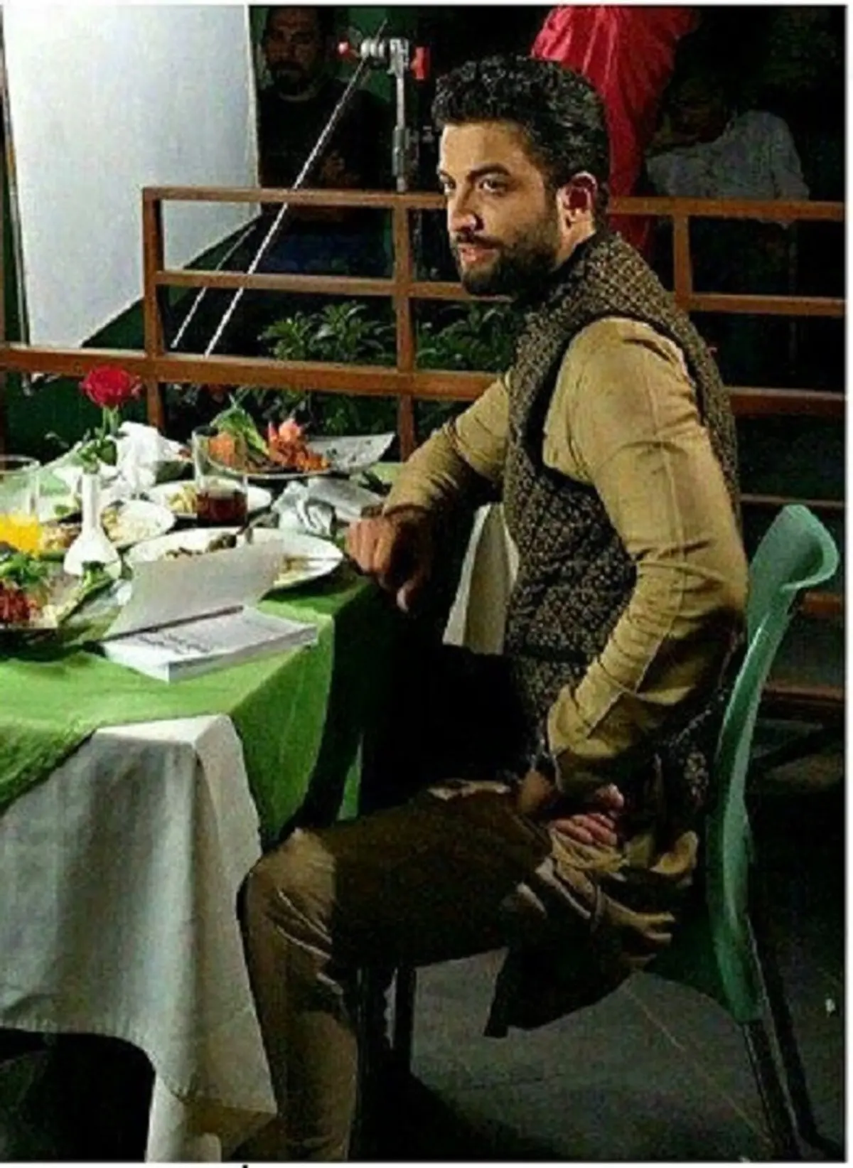 بنیامین در فیلم هندی هم‌بازی گلزار شد/عکس