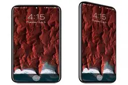 آیفون 8 مانند مک‌بوک‌پرو تاچ بار دارد