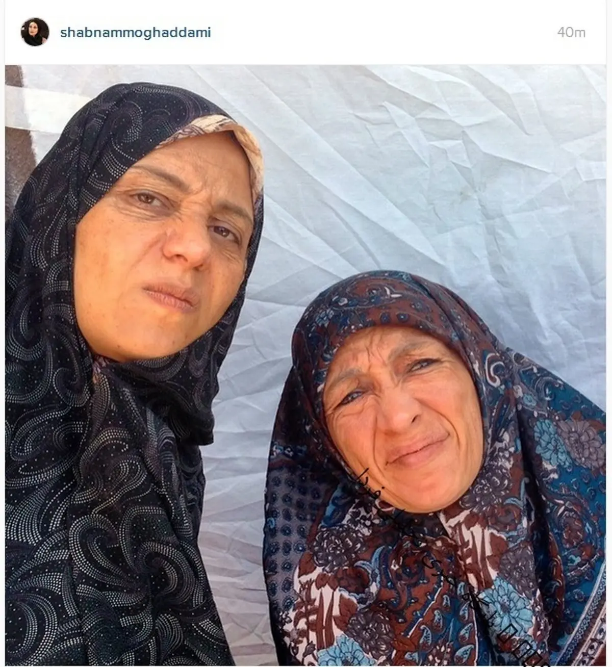 گریم دیدنی خانم بازیگر/عکس