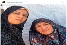 گریم دیدنی خانم بازیگر/عکس