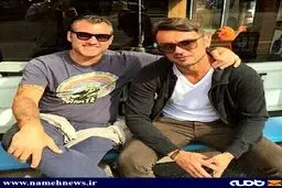 عکس متفاوت از دو اسطوره فوتبال ایتالیا