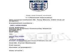 ایمیل جنجالی باشگاه انگلیسی به مظلومی را ببینید