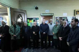 مراسم بزرگداشت سردار تقوی با حضور قاسم سلیمانی،آیت‌الله موحدی کرمانی، وزیر اطلاعات و عمار حکیم/ تصاویر