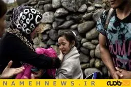 تصاویر پناهجویان به دنبال سرپناه