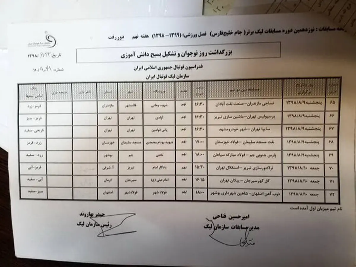 ماجرای تغییر زمان دیدار تراکتور - استقلال چیست؟ / یک اشتباه ریز!