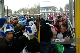 ورود تماشاگران دربی به ورزشگاه آزادی/عکس