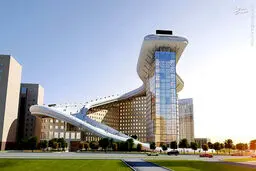 طراحی پیست اسکی بر بام یک برج/تصاویر