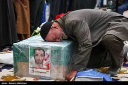 عکس/ تشییع شهید نیرو انتظامی در اردبیل