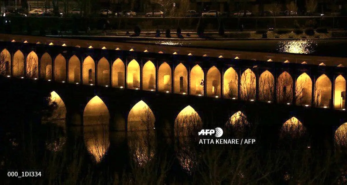 باز هم سی و سه پل اصفهان در چشم جهانیان خودنمایی میکند/ عکس