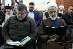 اصلاح‌طلب و اصولگرا در ختم پدر آهنگران/تصاویر