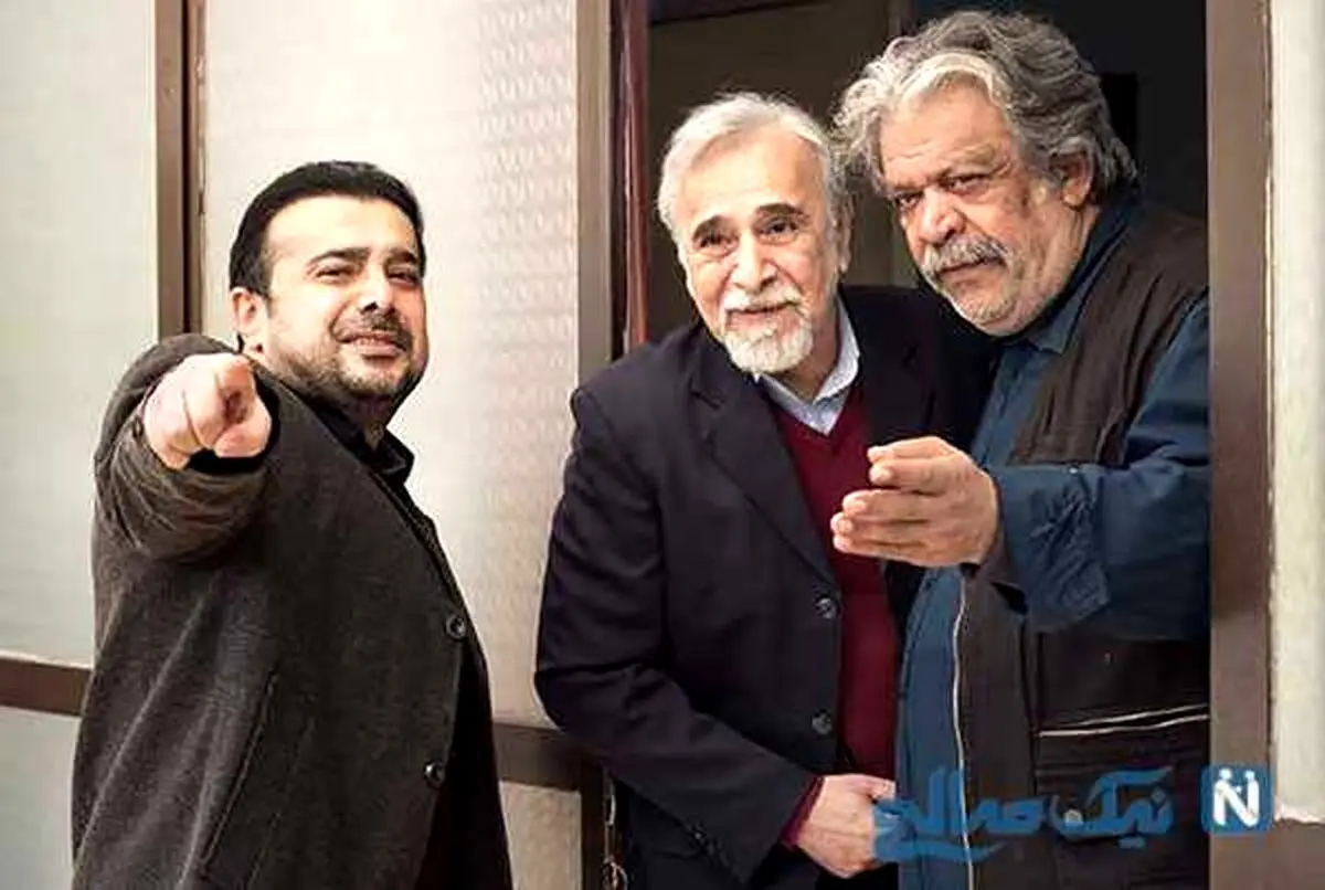 عکس دیده نشده از پشت صحنه سریال با خانمان