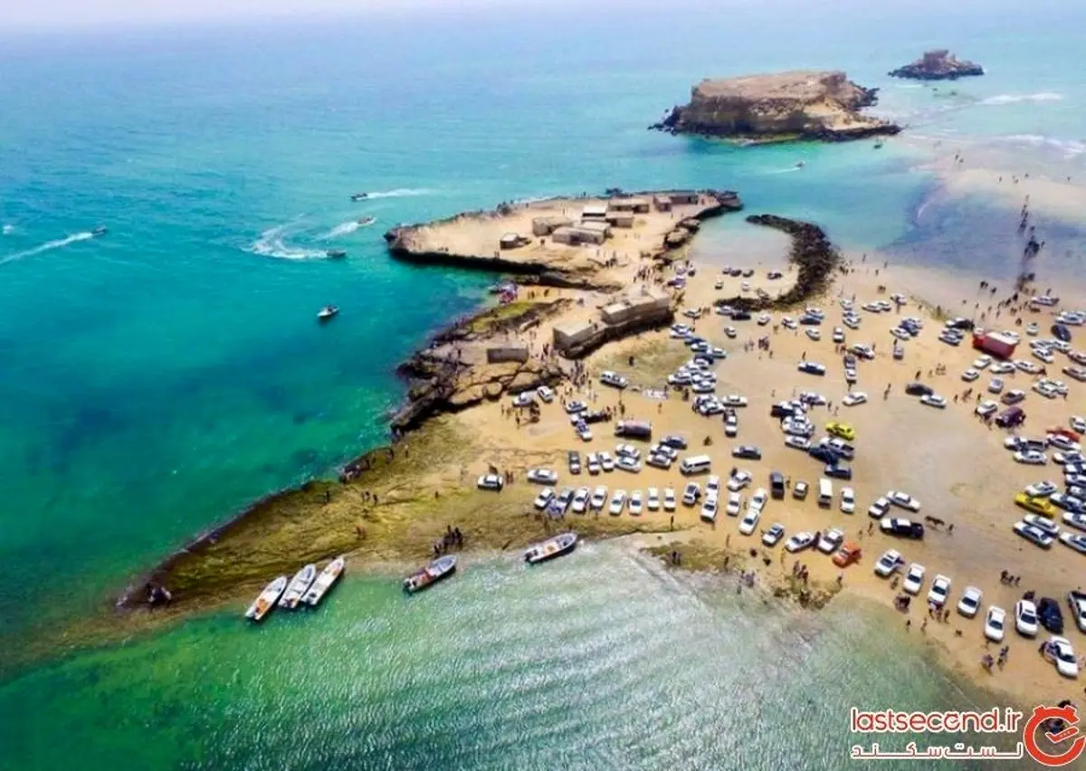 جزایر ناز قشم، اعجاز قدم برداشتن روی دریا