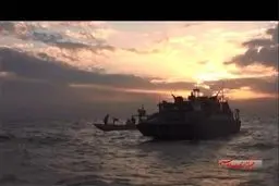 نخستین عکس‌ها از دستگیری ۱۰ تفنگدار آمریکایی/عکس