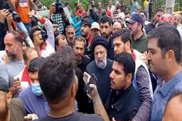 رئیسی وارد مناطق سیل‌زده فیروزکوه شد