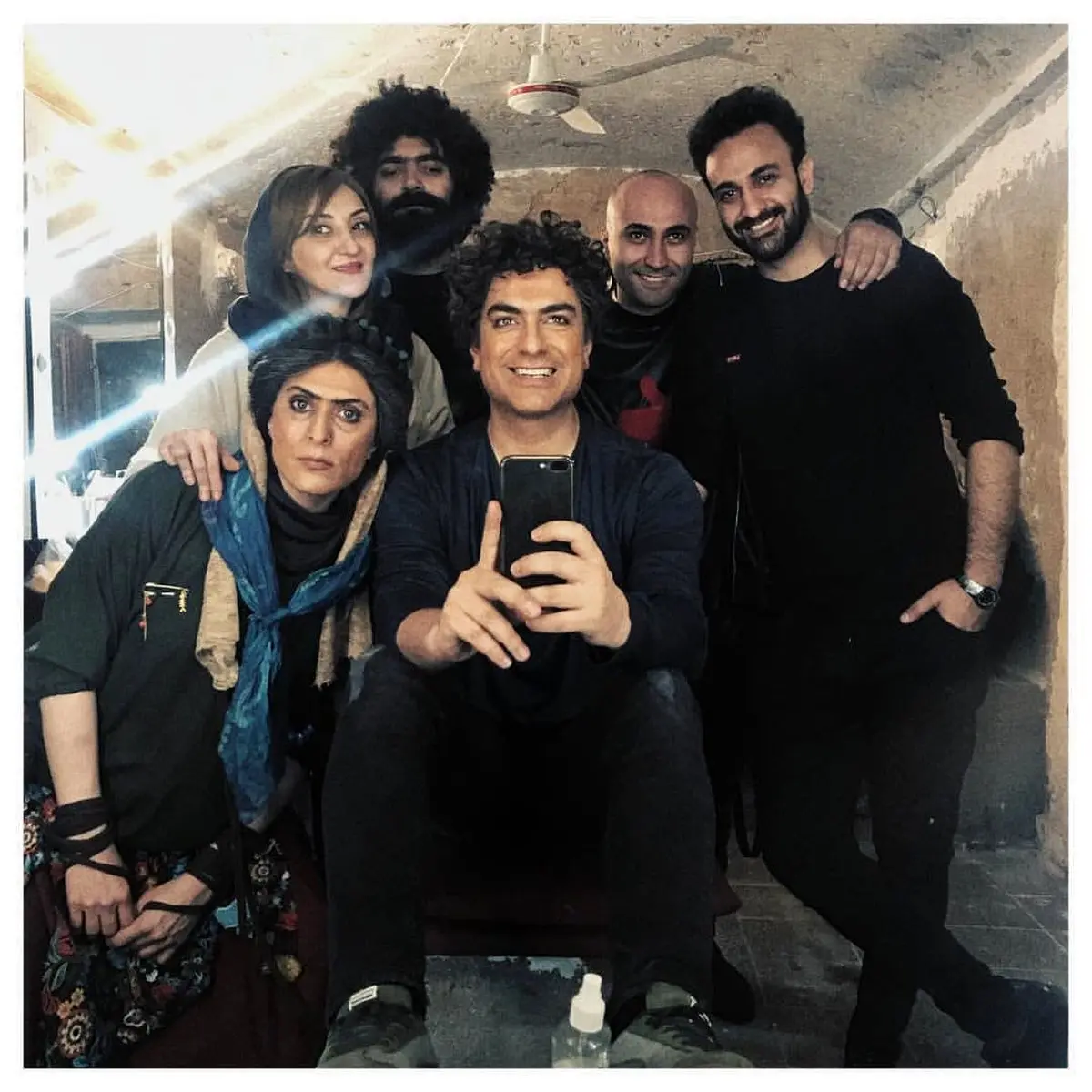 گریم متفاوت مهدی پاکدل و بهناز جعفرى در تئاتر "روموليت"