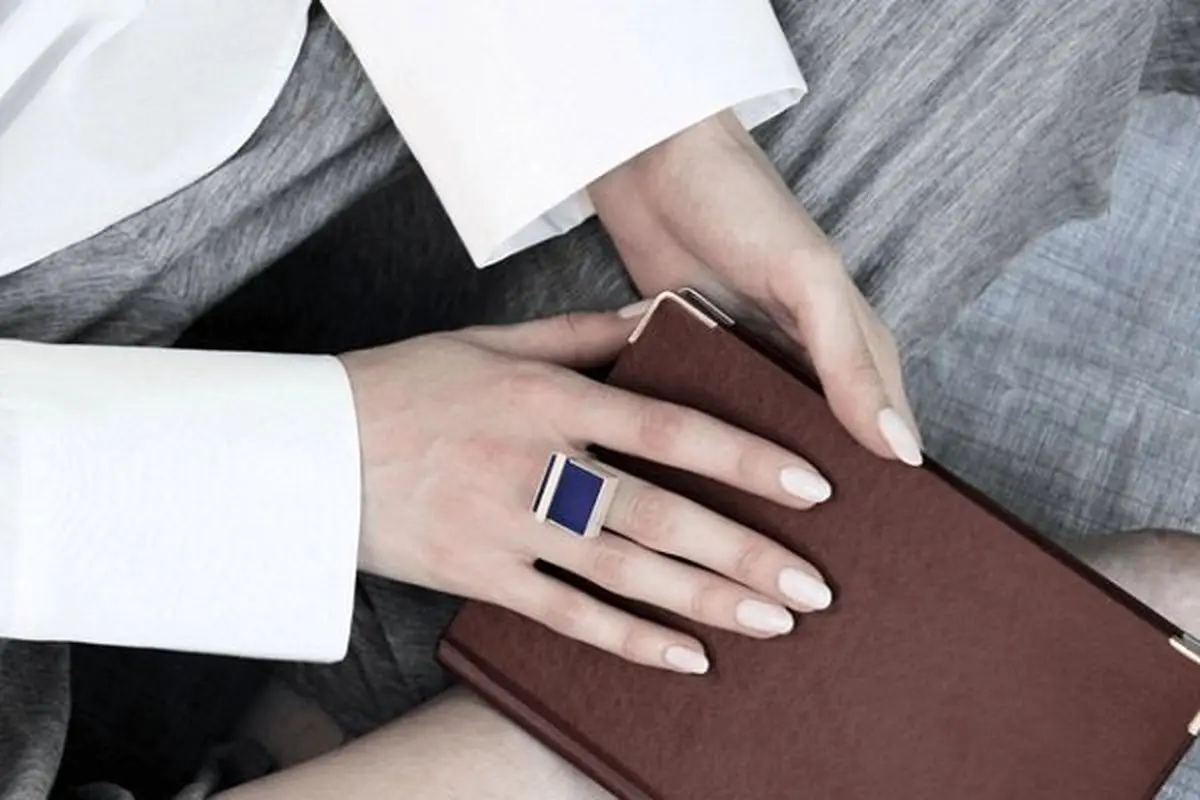 تعبیه گوشی هوشمند روی یک انگشتر +عکس