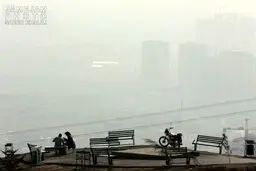 تصویری تامل برانگیز از آلودگی هوای تهران