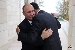 تصاویری از دیدار صمیمانه پوتین و بشار اسد