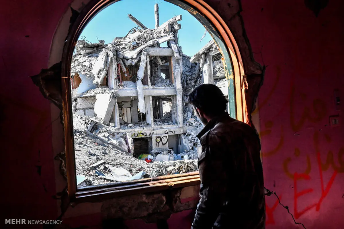 تصاویری دردناک از خرابه‌های رقه پس از آزادی از دست داعش