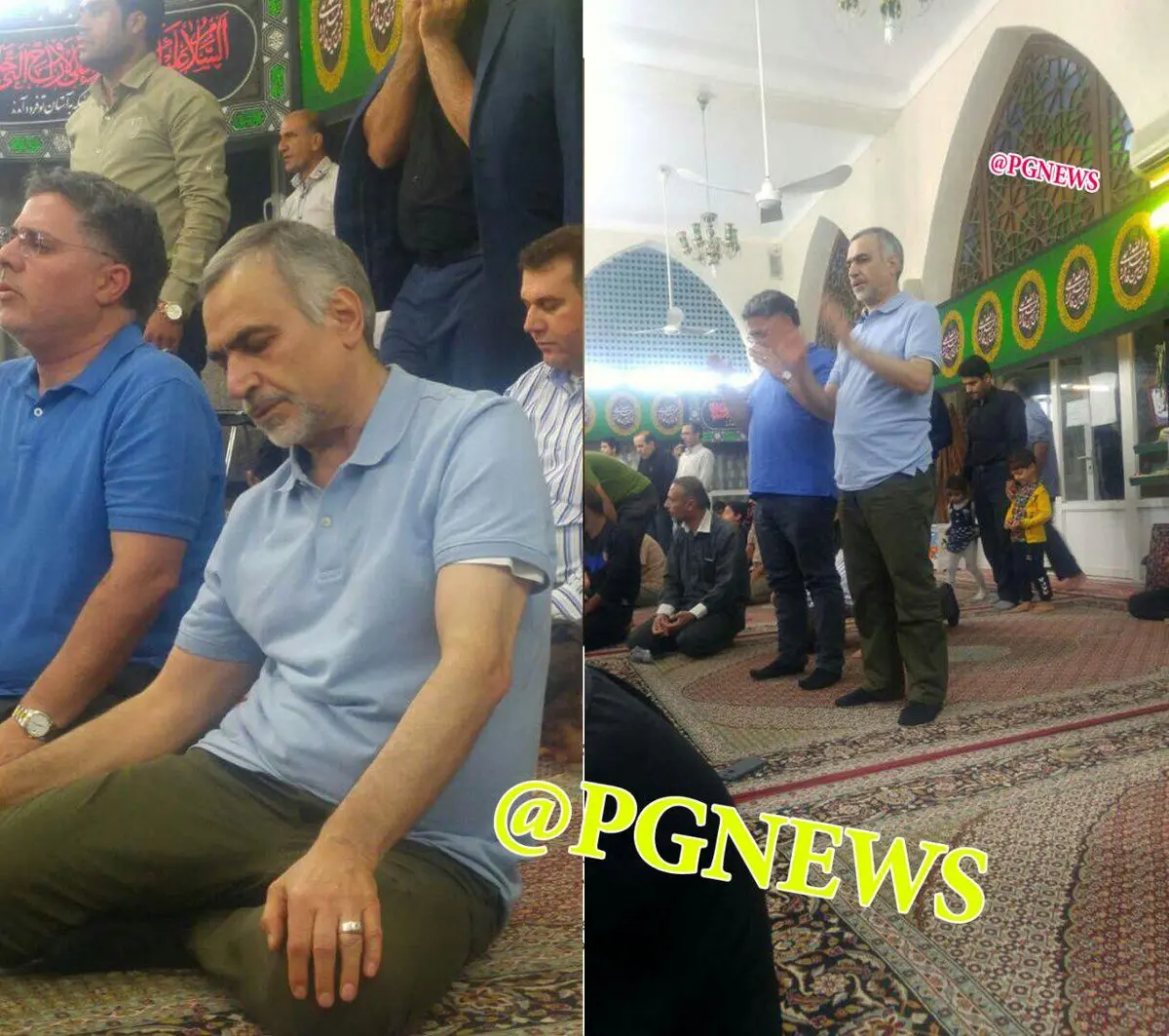 تصویری متفاوت از حسین فریدون،برادر رئیس جمهور