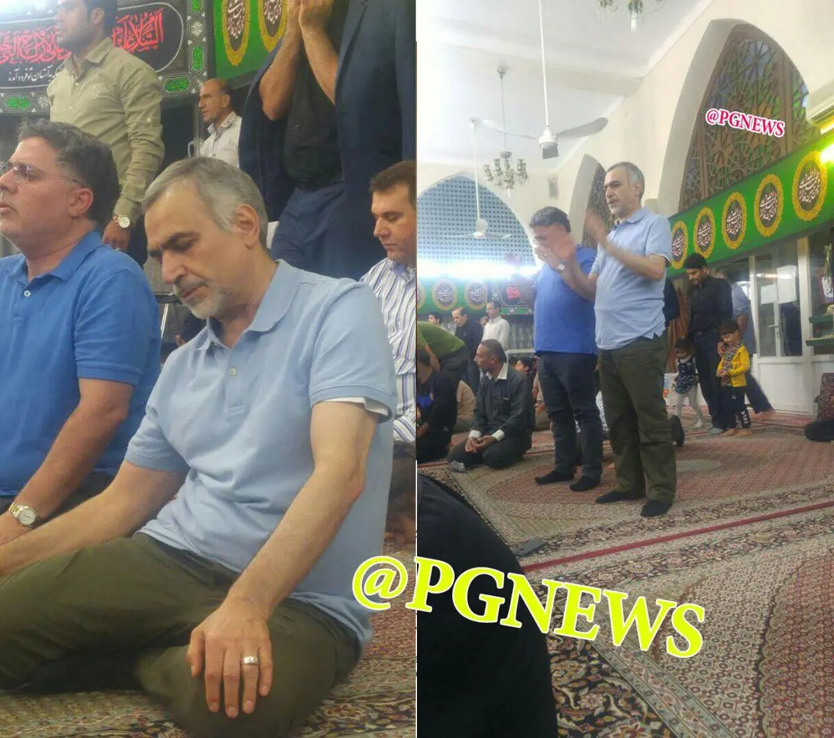 تصویری متفاوت از حسین فریدون،برادر رئیس جمهور
