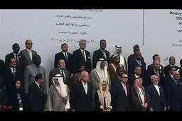 خنده ظریف در کنار عصبانیت وزیرخارجه عربستان/ عکس
