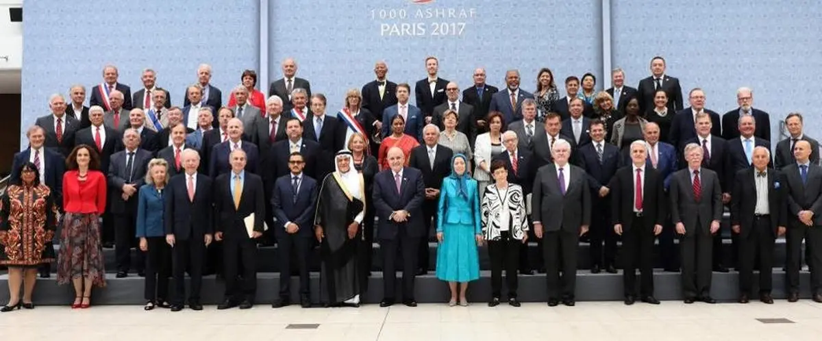 چه کسانی مهمان نشست منافقین در فرانسه بودند؟