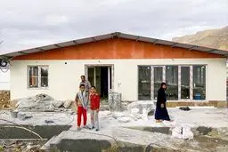 بازسازی روستاهای سرپل‌ذهاب ۱۰۰ روز پس از زلزله/تصاویر