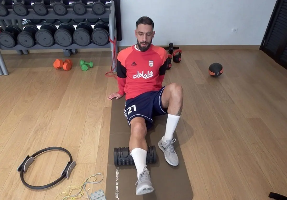 تمرینات آماده سازی دژاگه در اردوی تیم ملی + عکس