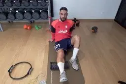 تمرینات آماده سازی دژاگه در اردوی تیم ملی + عکس