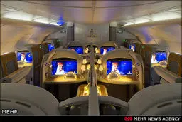 مجلل ترین سوئیت های هواپیمایی جهان‎ را ببینید