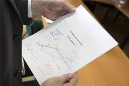 امضای وزرای ایران و 1+5 بر متن توافق+عکس