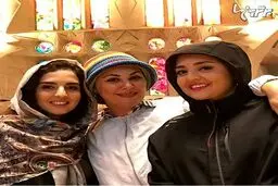 تیپ خاص بازیگران زن ایرانی در خارج از کشور