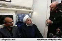 حاشیه‌های سفر روحانی به استان مرکزی/تصاویر