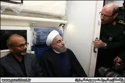 حاشیه‌های سفر روحانی به استان مرکزی/تصاویر